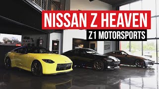 Touring the Greatest Nissan Z Car Tuning Shop in The South Z1 Motorsports In All Its Glory [upl. by Leacock140]