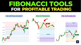 Secret HACKS to Fibonacci Trading  Complete guide to Fib Retracement Extensions amp Expansions😎 [upl. by Enytsirhc494]