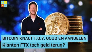 Bitcoin KNALT tov Goud en aandelen  Klanten FTX tóch geld terug  Crypto nieuws vandaag  985 [upl. by Alimrahs]