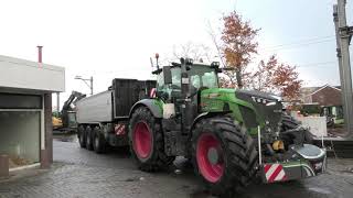 SPOORWERKZAAMHEDEN NIUW AMSTERDAM FENDT 936 VARIO VEENHUIS HAAKARM CARIER VOLVO ECRI45EL [upl. by Inah]