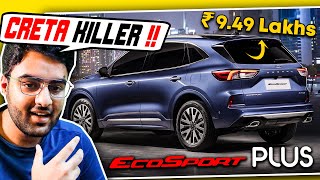 Ford EcoSport Plus will Now Destroy Creta in India in 2025   Launch Details [upl. by Einahpts]