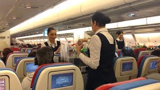 Turkish Airlines Airbus A330200 Economy Class Flight Istanbul to Amsterdam [upl. by Daffodil]