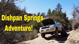 Offroad Adventure in the 4Runner Gets Sketchy  Dishpan Springs CA [upl. by Dominga]