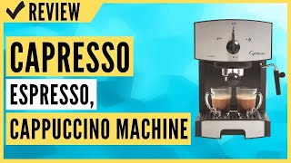 Capresso 11705 Stainless Steel Pump Espresso and Cappuccino Machine EC50 Review [upl. by Alexandre]