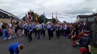 Ballymena Protestant Boys  Cloughfern Young Conquerors 2023 [upl. by Desdemona997]