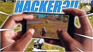 Hacker 3 Finger Claw Handcam Gameplay PUBG MOBILE [upl. by Adebayo577]