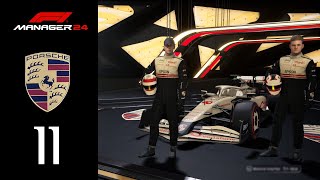 Histórico fin de semana en MÓNACO  Esc Porsche Temp 1  Ep 11  F1 Manager 2024 [upl. by Lohman769]