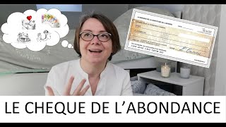 Le chèque de labondance  comment ça marche [upl. by Lauhsoj928]