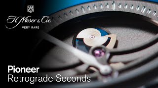 Pioneer Retrograde Seconds  H Moser amp Cie [upl. by Tigram]