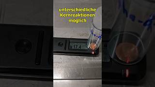 Kupfer mit Alphas bestrahlt chemie radioaktivität nuklear [upl. by Anaiuq465]