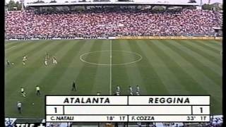 ATALANTAREGGINA 12 02062003 SPAREGGIO RITORNO PER LA PERMANENZA IN SERIE A [upl. by Adnahsat463]