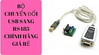 Cáp chuyển Usb Sang RS485  Usb sang RS485  Usb to RS485 Dtech [upl. by Doownil]