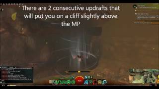 Scalding Gorge Mastery Point  Draconis Mons  Guild Wars 2 [upl. by Enimassej507]