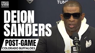 Deion Sanders Reacts to Colorados 20 Start Beating Nebraska amp Colorado Fans Storming The Field [upl. by Suiratnauq]