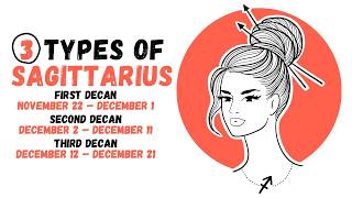 Different Types of Sagittarius Personality  Understanding Sagittarius Decans Sagittarius [upl. by Enyleve564]