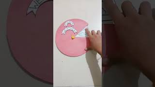 Moving weather wheel model art amazing art and craft  by Purva shorts [upl. by Adnarim340]