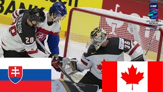 SLOVENSKO VS KANADA MAJSTROVSTVÁ SVETA V HOKEJI 2022 SK KOMENTÁR [upl. by Hibben]