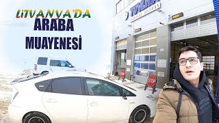 Litvanyada araç muayene ve taksicilik litvanya Vlog 4 [upl. by Yerhcaz612]