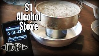 DIY Gear  1 Alcohol Camp Stove [upl. by Rabin932]