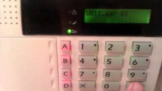 Reset or Changing user 1 code on the Scantronic 9651 9751 and 9853 Alarm System [upl. by Biondo681]