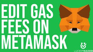 Editing Gas Settings in MetaMask Beginners Guide [upl. by Joashus]