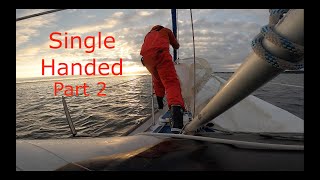 Single handed sailing around Fyn Denmark Part 2 [upl. by Gertruda92]