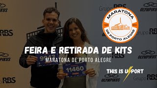 MARATONA DE PORTO ALEGRE 2024 l Feira e Retirada de Kit [upl. by Franny603]