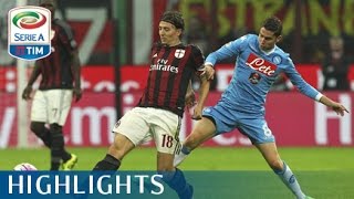 Milan  Napoli 04  Highlights  Matchday 7  Serie A TIM 201516 [upl. by Enelyahs638]