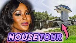 Naomi Campbell  House Tour  Horus Eye EcoMansion amp Futuristic Russia Home [upl. by Clarkin897]