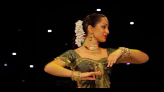 Dheem Ta Dare Thakshak by Svetlana Tulasi amp Chakkar group Kathak [upl. by Harbed]