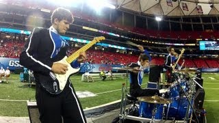 Drumming with the Georgia State Marching Band amp Rock Band 2013 [upl. by Mercedes]