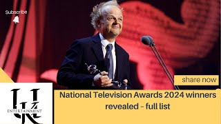 National Television Awards 2024 winners revealed – full list [upl. by Hasan536]