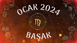 BAŞAK BURCU OCAK 2024 Aylık Burç Yorumları  Tarot Falı [upl. by Atikahs564]