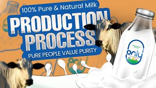 Pure and Natural Milk Production Process  Only Milk [upl. by Isador]