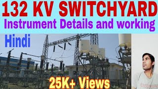 132 KV SWITCHYARD INSTRUMENTS Details and working [upl. by Cirtap]