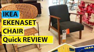 Ikea EKENASET Chair Review [upl. by Ayerdna]