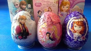 Huevos Sorpresa de Princesita Sofia Disney Princesas y Frozen en español JuguetesYSorpresas [upl. by Anelahs]