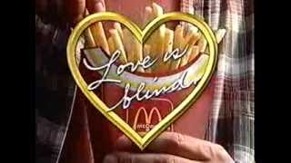 McDonalds  Fries Love Is Blind  Australia 1997 [upl. by Lesoj330]