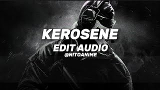 Kerosene  Crystal Castles sped up  Edit Audio [upl. by Sesiom31]