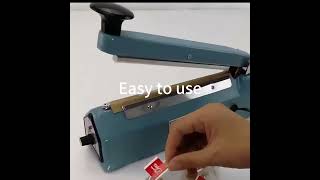 Manual Heat Sealer for Tea Bags  StepbyStep Sealing Tutorial [upl. by Sukey]