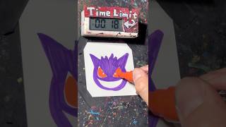 【ASMR】Drawing Gengar in 40 Sec [upl. by Cox]