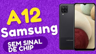 Samsung A12 sem Sinal de Rede samsung a12 smartphone [upl. by Anilave]