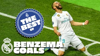 Karim Benzemas best Real Madrid goals [upl. by Anaujait]