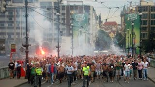 On Tour 2012 Feyenoord supporters in Prague  Sparta Praha  Feyenoord [upl. by Sik531]