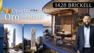 Residences at 1428 Brickell  La pre construcción más exclusiva de Miami 2024 [upl. by Iroc]