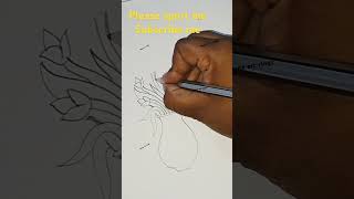 How to Draw gamla drawing gamla flowes art by mona youtubeshorts Shorts trending funny viral [upl. by Naletak]