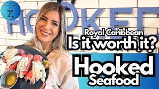 HOOKED Seafood  Wonder of the Seas Cruise Ship  Royal Caribbean Dining Review  IS IT WORTH IT [upl. by Avir]