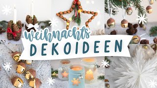 DIY WEIHNACHTSDEKO 2023  Dekoration selber machen  einfache amp besondere Ideen für Weihnachten [upl. by Leur]