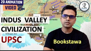 Indus Valley Civilization UPSC  harappan civilization  Ancient History for UPSC [upl. by Hughie]