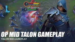 OP Mid Talon Gameplay  Wild Rift [upl. by Coray]